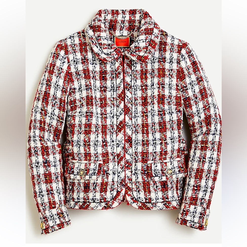 J. Crew Collection Collared Lady Jacket SZ 4